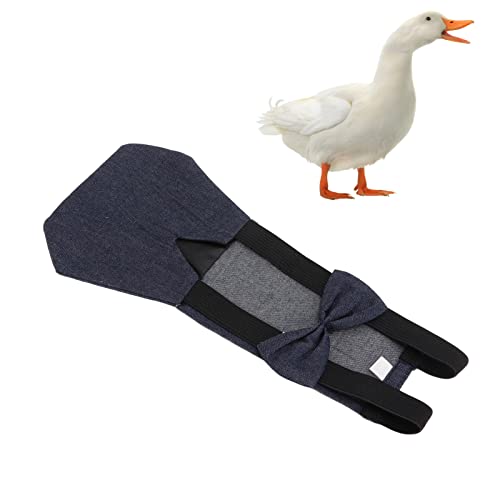 Windeln für Hühner, Hühner Windeln, Waschbare Wiederverwendbare Hühnerwindeln mit Fliege, Atmungsaktiv, mit Lnnentasche, mit Lockerem und Festem Gurt, für Gänse,Enten,Hühner und Hennen(S-Denim Blue) Windeln für Hühner, Hühner Windeln, Waschbare Wiederverwendbare Hühnerwindeln mit Fliege, Atmungsaktiv, mit Lnnentasche, mit Lockerem und Festem Gurt, für Gänse,Enten,Hühner und Hennen(S-Denim Blue) von Mokernali