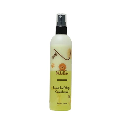 Moki Bär Leave-In-Pflege Conditioner für Hunde 200 ml I Mit wertvollem Arganöl aus Marokko I Für geschmeidiges Fell und Gute Kämmbarkeit I Made in Germany Moki Bär Leave-In-Pflege Conditioner für Hunde 200 ml I Mit wertvollem Arganöl aus Marokko I Für geschmeidiges Fell und Gute Kämmbarkeit I Made in Germany von Moki Bär