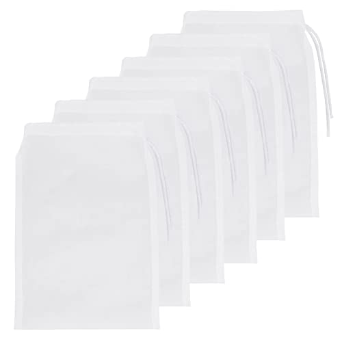 Molain Aquarium Filterbeutel, 22,9 x 12,7 cm, Netz Filterbeutel mit hohem Durchfluss feinmaschiges Netz mit Kunststoff Reißverschluss für Aquarien Pelletisiertes Karbon Mesh Loch 0,2 mm Weiß 6 Stück Molain Aquarium Filterbeutel, 22,9 x 12,7 cm, Netz Filterbeutel mit hohem Durchfluss feinmaschiges Netz mit Kunststoff Reißverschluss für Aquarien Pelletisiertes Karbon Mesh Loch 0,2 mm Weiß 6 Stück von Molain
