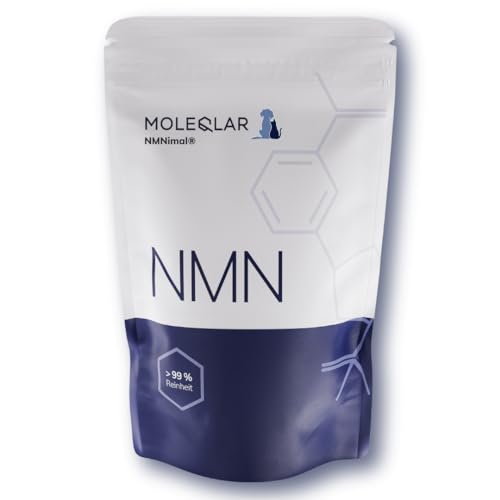 MoleQlar NMN - hochreines Nicotinamid Mononukleotid Pulver von Uthever - über 99% zertifizierte Reinheit - laborgeprüft in Deutschland - Einzelfuttermittel (30g) von MoleQlar