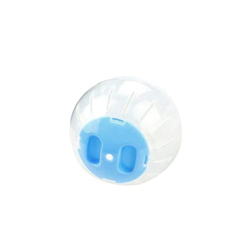 Hamster Ballplastic Haustier Rundball Tier Hamster Spielzeug transparenter Hamsterball für Haustier liefert Blau 10 cm von Moligin