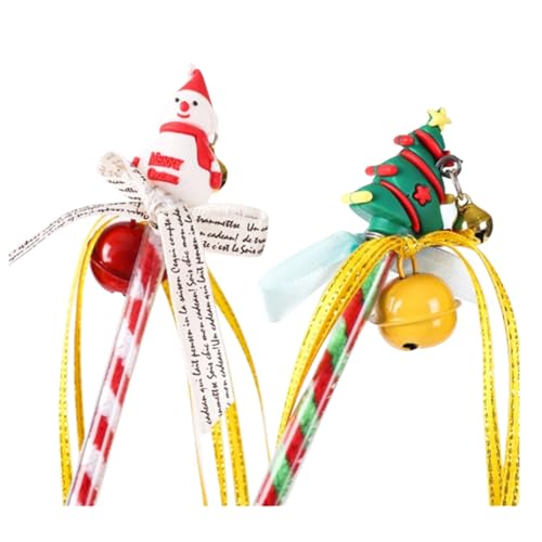 Molinter Interaktion Katze Spielzeug Katze Glocke Spielzeug Kätzchen Spielzeug Indoor Santa Claus Schneemann Katze Biss Stick 2 Set Molinter Interaktion Katze Spielzeug Katze Glocke Spielzeug Kätzchen Spielzeug Indoor Santa Claus Schneemann Katze Biss Stick 2 Set von Molinter