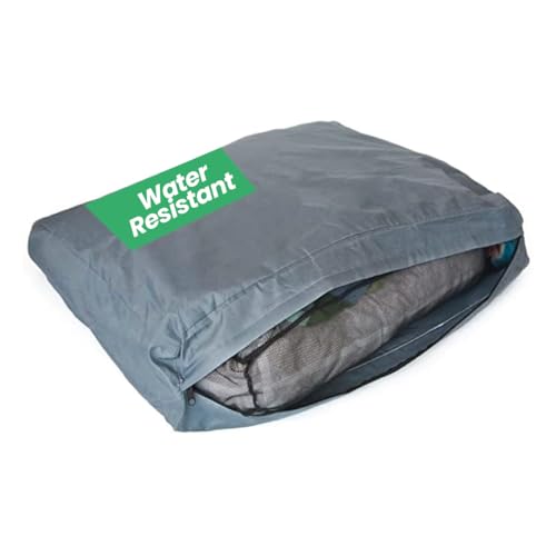 Molly Mutt Wasserabweisende Hundebettauskleidung, Polyester-Betteinlage für Hunde, leicht zu reinigen, Grau, riesig, 91,4 x 114,3 x 12,1 cm Molly Mutt Wasserabweisende Hundebettauskleidung, Polyester-Betteinlage für Hunde, leicht zu reinigen, Grau, riesig, 91,4 x 114,3 x 12,1 cm von Molly Mutt