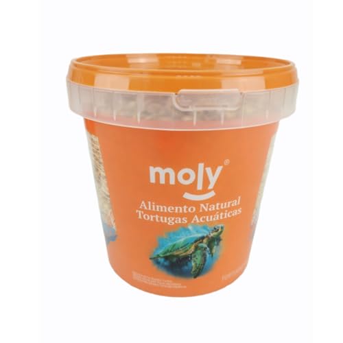 MOLY Gammarus Futter für Wasserschildkröten, 500 g, Futter für Schildkröten, 100% kleine Garnelen, reich an Protein und Phosphor von Moly