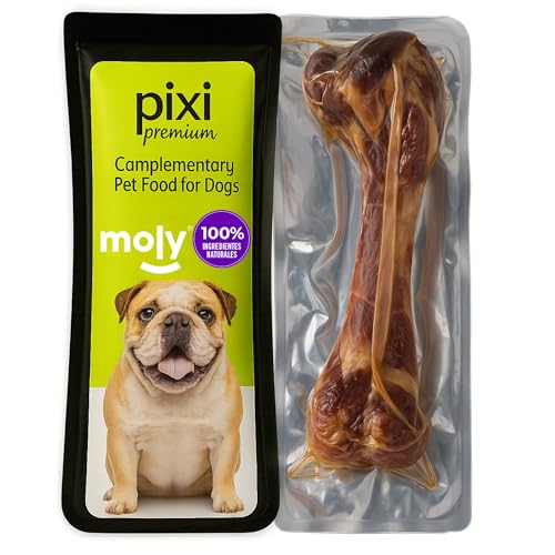 MOLY Schinkenknochen für Hunde | Natürlicher Schweine-Snack | Langanhaltende Belohnung für Haustiere | Fördert die Zahngesundheit MOLY Schinkenknochen für Hunde | Natürlicher Schweine-Snack | Langanhaltende Belohnung für Haustiere | Fördert die Zahngesundheit von Moly