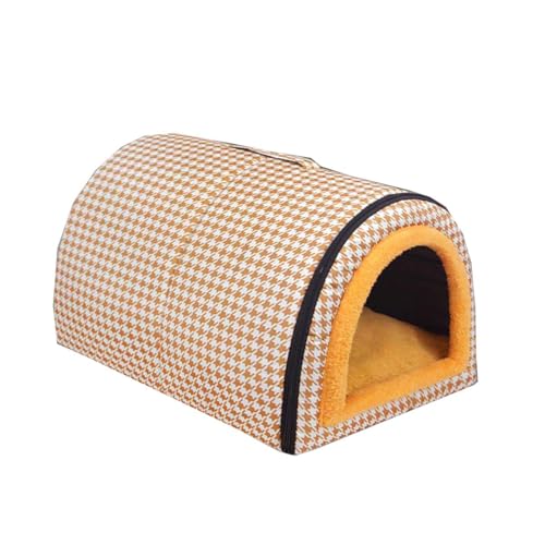 Monbaer 2-in-1-Hundehaus, Katzen-Iglu, faltbares Hundezelt, Bett mit weichem, abnehmbarem Kissen, wasserdicht, beruhigendes Nest, Anti-Angst, warm, gemütlich, Welpenschlafsack (XS: 35 x 27 x 25 cm, Monbaer 2-in-1-Hundehaus, Katzen-Iglu, faltbares Hundezelt, Bett mit weichem, abnehmbarem Kissen, wasserdicht, beruhigendes Nest, Anti-Angst, warm, gemütlich, Welpenschlafsack (XS: 35 x 27 x 25 cm, von Monbaer