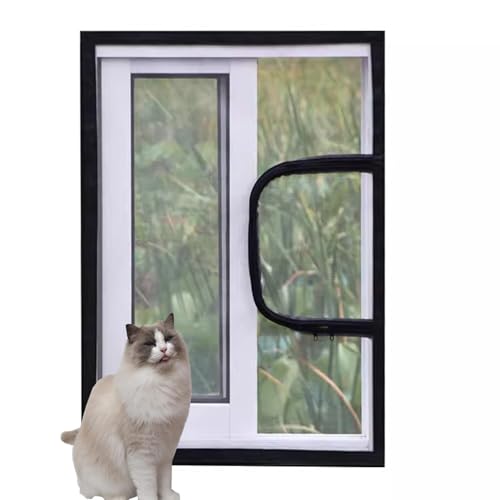 Monbaer Personalisierte Größe Fensterschutznetz, Haustier Anti-Flucht-Fensterschutznetz, selbstklebendes Fliegengitter-Fensternetz, benutzerdefinierter Fensterschutz Monbaer Personalisierte Größe Fensterschutznetz, Haustier Anti-Flucht-Fensterschutznetz, selbstklebendes Fliegengitter-Fensternetz, benutzerdefinierter Fensterschutz von Monbaer