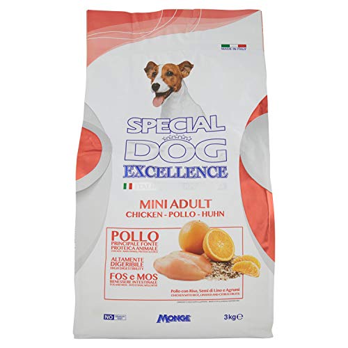 Special Dog Excellence Mini-Erwachsene, 3 kg. von Monge