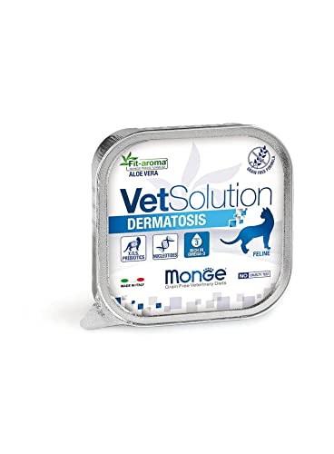 Monge VetSolution Dermatosis Nassfutter für Katzen, 100 g Monge VetSolution Dermatosis Nassfutter für Katzen, 100 g von Monge VetSolution