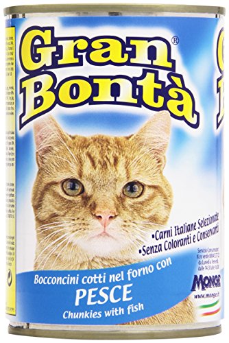 GRAN BONTA Gatto PESCE Katzenfutter von Monge