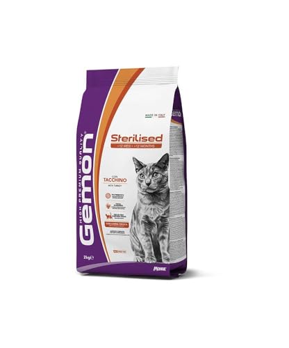 Gemon Katze, Erwachsene, Sterilisiert, Truthahn 2 kg Gemon Katze, Erwachsene, Sterilisiert, Truthahn 2 kg von Monge