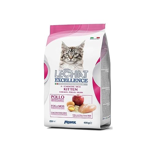 LeChat Excellence Kitten Huhn Katzenfutter Welpen Kroketten Trockenfutter 1,5 kg LeChat Excellence Kitten Huhn Katzenfutter Welpen Kroketten Trockenfutter 1,5 kg von Monge