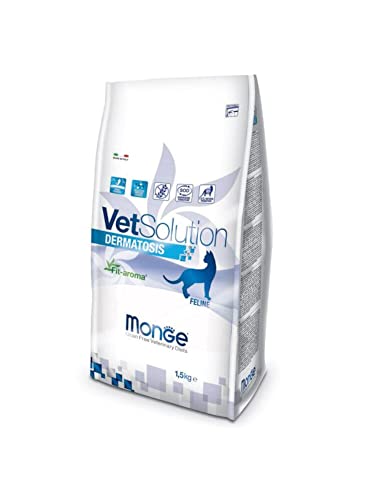 MONGE Vet. Lösung Cat KG Dermatose. 1.5 Lebensmittel Katzen MONGE Vet. Lösung Cat KG Dermatose. 1.5 Lebensmittel Katzen von Monge