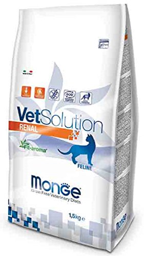 MONGE Veterinary Lösung Cat KG Renal. 1.5 Futter für Katzen von Monge