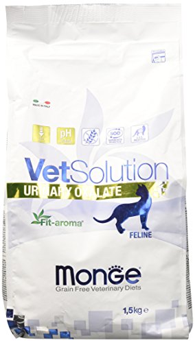 MONGE vetsolution Cat Food Veterinary Solution Katze Urinary Oxalate kg 1,5 Katzenfutter, Mehrfarbig, einzigartig von Monge