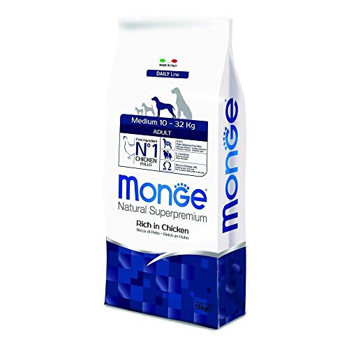 Monge CIBO SECCO & CROCCHETTE FÜR Natural SUPERPREMIUM 12 Kg Adult Medium Monge CIBO SECCO & CROCCHETTE FÜR Natural SUPERPREMIUM 12 Kg Adult Medium von Monge