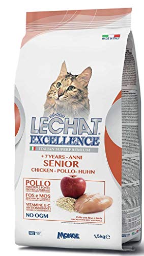 LE CHAT Monge Lechat Excellence Katzenfutter mit Hühnchen, neutral, 1460 g von Monge