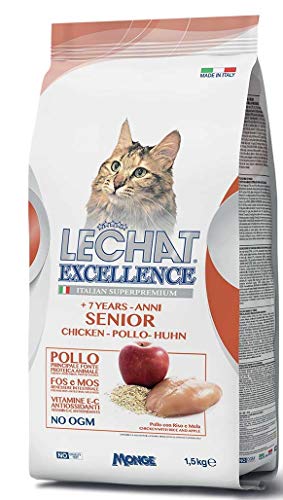 LE Chat Monge Lechat Excellence Katzenfutter mit Hühnchen, neutral, 1460 g von Le Chat