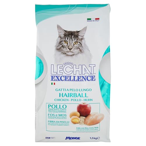 Monge LECHAT EXCELL trocken Hairball 1,5 kg, neutral von Monge