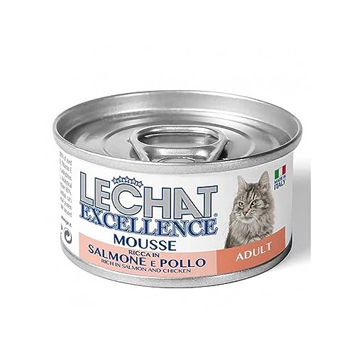 Monge Lechat Excellence Mousse Adult Cat Lachs & Huhn 85g von Monge