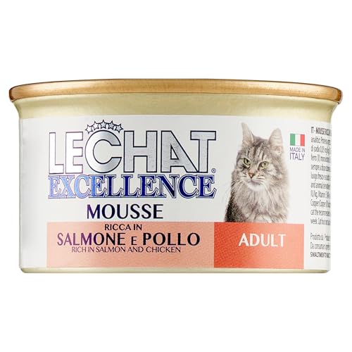 Monge Lechat Excellence Mousse Adult Cat Lachs & Huhn 85g von Monge