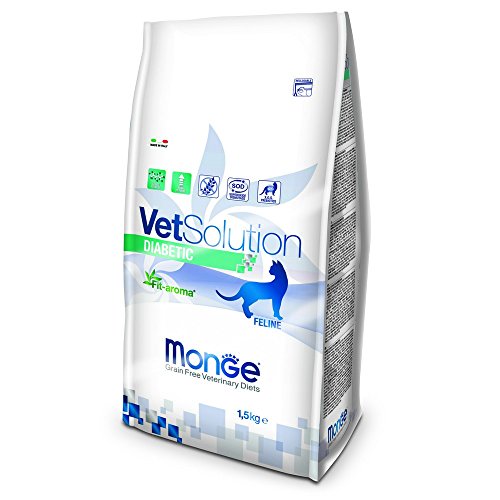 Monge Vet. Solution Katze Diabetic kg 1,5 Katzenfutter von Monge