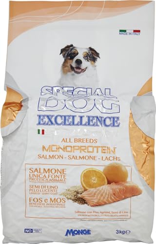 Special Dog Excellence Monoprotein All Breeds Lachs, 3000g von Monge