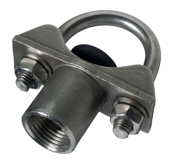 Monoflo Anbohrschelle Edelstahl - für 3/4 bis 1 Zoll Rohre - 1/2 Zo... von Monoflo