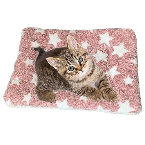 Monozoz Beruhigende Decke für Katzen, weiche und maschinenwaschbare Katzendecken, Hundekissen für Hunde, Welpen, Katzen, Welpendecken für Indoor-Katzen und Hunde, Kätzchenbett für Nervosität und Monozoz Beruhigende Decke für Katzen, weiche und maschinenwaschbare Katzendecken, Hundekissen für Hunde, Welpen, Katzen, Welpendecken für Indoor-Katzen und Hunde, Kätzchenbett für Nervosität und von Monozoz