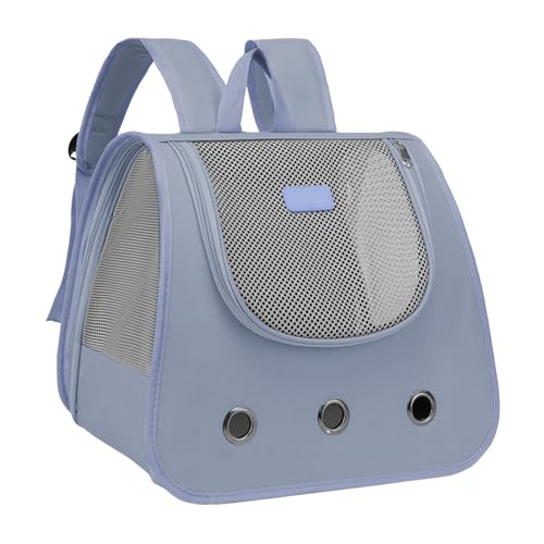 Monozoz Haustierausflugsrucksack, Katzenrucksäcke zum Tragen von Katzen - Haustiertrage-Rucksack | Vollständig belüfteter, Verstellbarer, tragbarer Netzrucksack zum Wandern, Reisen, Spazierengehen, Monozoz Haustierausflugsrucksack, Katzenrucksäcke zum Tragen von Katzen - Haustiertrage-Rucksack | Vollständig belüfteter, Verstellbarer, tragbarer Netzrucksack zum Wandern, Reisen, Spazierengehen, von Monozoz