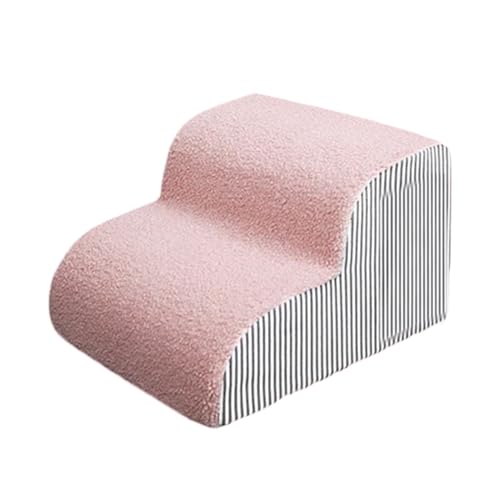 Monozoz Hundetreppe, breite Haustierstufen, Innenbett, Rampe, Fahrzeugrampe, Welpen-Couch-Leiter für Sofa, Stühle, SUV, Innen- und Außenbereich, Wohnzimmer, Schlafzimmer, Zuhause von Monozoz