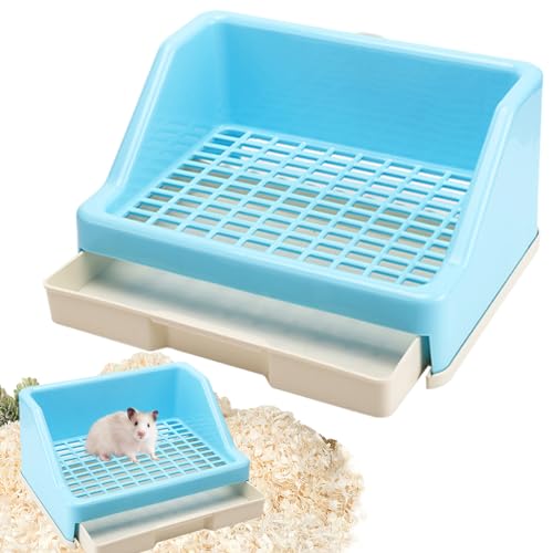 Monozoz Kleine Bettbox – kleine Haustierpfanne, Töpfchentrainer, Katzentoilette, kleine Bettkasten, Haustierpfanne, Kleintiertoilette, Hasentoilette Monozoz Kleine Bettbox – kleine Haustierpfanne, Töpfchentrainer, Katzentoilette, kleine Bettkasten, Haustierpfanne, Kleintiertoilette, Hasentoilette von Monozoz