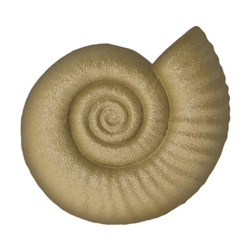 Monozoz Schlange versteckt Ammonit-Form – Kleintierversteck, Unterschlupf, dekorativer Lebensraum zum Spielen, für Garten, Terrarium, Ruhebecken, Schlafverstecken von Monozoz