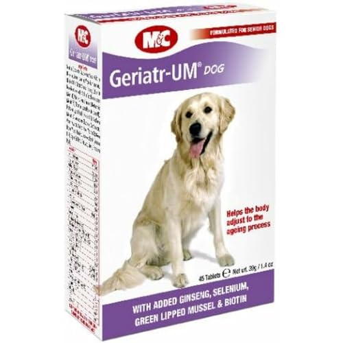 Geriatr-um Healthcare 45 Tablets Dog-Dog von Monster Pet Supplies