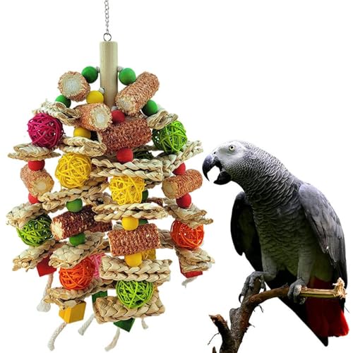 Monsully Vogelspielzeug Papageien Spielzeug Großer Vogel Papagei Spielzeug Großer Papagei Natürliches Maiskolben für Wellensittich Papageien Graupapageien Nymphensittiche Finken Sittiche Kakadus Aras Monsully Vogelspielzeug Papageien Spielzeug Großer Vogel Papagei Spielzeug Großer Papagei Natürliches Maiskolben für Wellensittich Papageien Graupapageien Nymphensittiche Finken Sittiche Kakadus Aras von Monsully