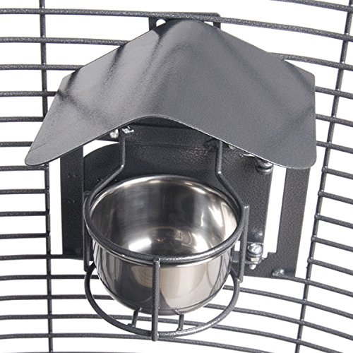 Montana Cages | 2-er Set Feeder Shield (Napfdach) - Large Antik von Montana Cages