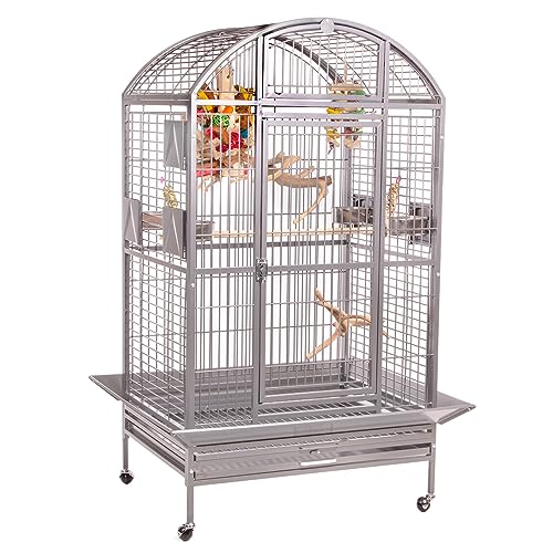 Montana Cages | Papageienkäfig Hacienda Dome - Platinum Voliere, Käfig von Montana Cages