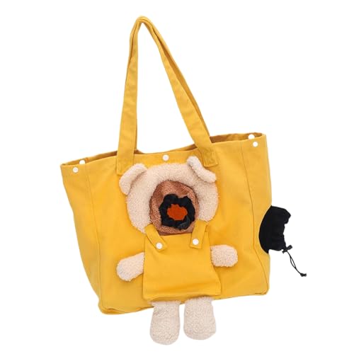 Montesy Atmungsaktive Hundetasche, Katzentragetasche, kleine Tiere, Outdoor-Umhängetasche, Haustier-Tragetasche, kurze Reisen, Wanderausrüstung von Montesy