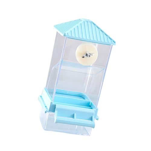 Montesy Automatischer Futterspender für Papageien, transparent, für kleine Vögel, mit großer Kapazität, Vogelkäfig-Zubehör Montesy Automatischer Futterspender für Papageien, transparent, für kleine Vögel, mit großer Kapazität, Vogelkäfig-Zubehör von Montesy