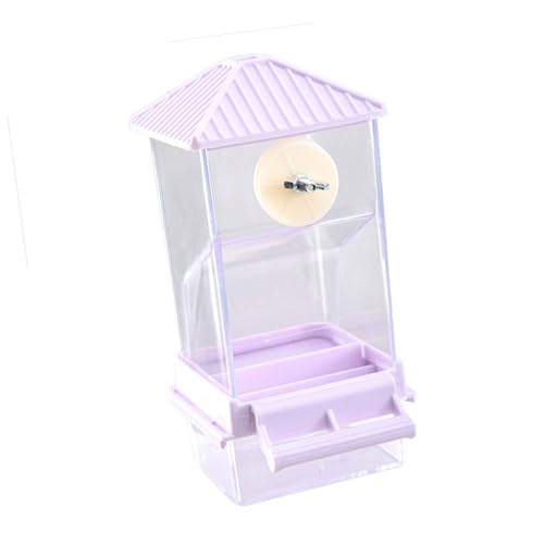 Montesy Automatischer Futterspender für Papageien, transparent, für kleine Vögel, mit großer Kapazität, Vogelkäfig-Zubehör Montesy Automatischer Futterspender für Papageien, transparent, für kleine Vögel, mit großer Kapazität, Vogelkäfig-Zubehör von Montesy