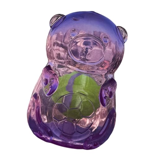 Montesy Hundespielzeug mit Cartoon-Bärfutter, auslaufend, weich, für drinnen und draußen, ideal für Langeweile, Hausgebrauch von Montesy
