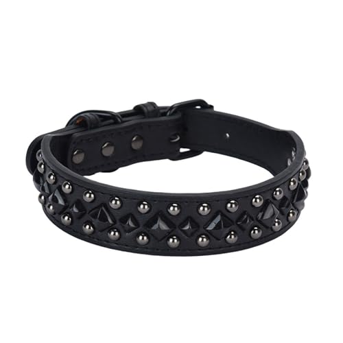 Montesy Langlebiges Hundehalsband aus Leder, regulierbar, Persönlichkeit, Hundehalsband, Hundezubehör Montesy Langlebiges Hundehalsband aus Leder, regulierbar, Persönlichkeit, Hundehalsband, Hundezubehör von Montesy