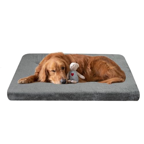 MoonxHome Hundebox-Matten, Hundebett-Matte, Katzenmatte, 105 x 70 cm, kurze Plüsch-Haustiermatte, Kistenmatte für mittelgroße Hunde, 4 cm dicke, dünne Hundematte, maschinenwaschbar, ideal für 105 cm MoonxHome Hundebox-Matten, Hundebett-Matte, Katzenmatte, 105 x 70 cm, kurze Plüsch-Haustiermatte, Kistenmatte für mittelgroße Hunde, 4 cm dicke, dünne Hundematte, maschinenwaschbar, ideal für 105 cm von MoonxHome
