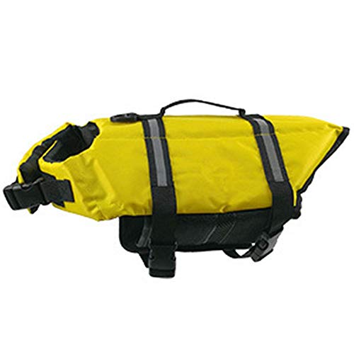MoonyLI Hund Schwimmweste Ripstop Pet Floatation Weste Verstellbarer Hund Lebensretter Reflektierende Weste Pet Life Preserver Aufblasbare Sicherheitsjacke für Hunde Rettungsweste Doggy Floats MoonyLI Hund Schwimmweste Ripstop Pet Floatation Weste Verstellbarer Hund Lebensretter Reflektierende Weste Pet Life Preserver Aufblasbare Sicherheitsjacke für Hunde Rettungsweste Doggy Floats von LUMoony