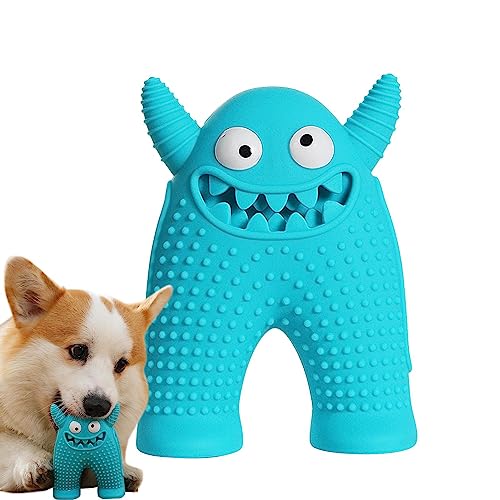 Moonyan Hundespielzeug für Aggressive Kauer | Kauspielzeug in Tierform für Aggressive Kauer,Silikon-Welpen-Beißspielzeug, unzerstörbares Hundespielzeug für kleine, mittelgroße und große Hunde von Moonyan