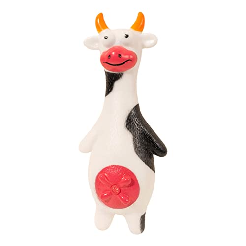 Moonyan Kauspielzeug für Hunde - Beißpuppe für Hunde | Schaf-Tierspielzeug für Beißring, Kühe, Ente, Geräuschspielzeug für Vinyls, interaktive Unterhaltung von Moonyan