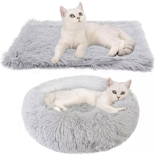 Mooyii 2 Stück Plüsch Hundebett Hundekissen Haustierbett Hundekorb Katzenbett Hundedecke Mooyii 2 Stück Plüsch Hundebett Hundekissen Haustierbett Hundekorb Katzenbett Hundedecke von Mooyii