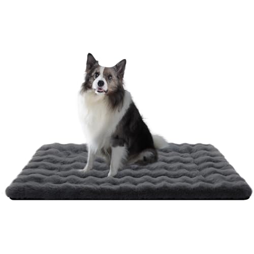 Mora Pets Hundebett Flauschig Hundedecke Waschbar Hundematte Hundekissen Weiches und Warmes für Kleine Mittelgroße Grosse Hunde Decke Kuschelig und rutschfest Dunkelgrau 107 x 71 cm Mora Pets Hundebett Flauschig Hundedecke Waschbar Hundematte Hundekissen Weiches und Warmes für Kleine Mittelgroße Grosse Hunde Decke Kuschelig und rutschfest Dunkelgrau 107 x 71 cm von Mora Pets