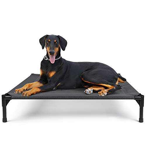 Mora Pets Hundeliege Outdoor Grosse Hunde Erhöhtes Hundebett Hunde Liege Draußen Bett im Garten und Indoor einsetzbar Haustierliege Camping 103.5 x 75 x 18 cm Grau Mora Pets Hundeliege Outdoor Grosse Hunde Erhöhtes Hundebett Hunde Liege Draußen Bett im Garten und Indoor einsetzbar Haustierliege Camping 103.5 x 75 x 18 cm Grau von Mora Pets