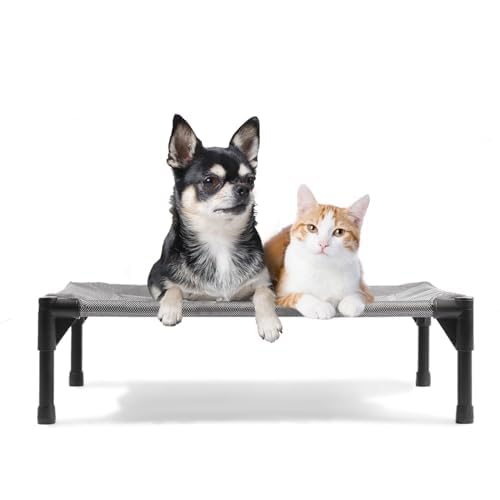 Mora Pets Hundeliege Outdoor Erhöhtes Hundebett Hunde Liege Draußen für Kleine Mittelgroße Grosse Hunde Bett im Garten und Indoor Haustierliege Camping Kühlend 63.5 x 46 x 18 cm Grau Mora Pets Hundeliege Outdoor Erhöhtes Hundebett Hunde Liege Draußen für Kleine Mittelgroße Grosse Hunde Bett im Garten und Indoor Haustierliege Camping Kühlend 63.5 x 46 x 18 cm Grau von Mora Pets